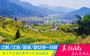 江岭、江湾、瑶湾、婺女洲一日游「品质旅行团、当地参团」